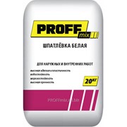Шпатлёвка Белая Proff Mix фото