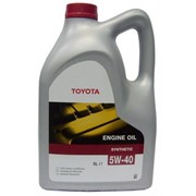 Моторное масло TOYOTA 5W-40 5L фото