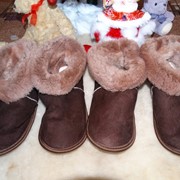 Чуни мужские из овчины фото