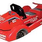 Санки с рулем Gimpel formula красный фото