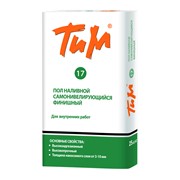 Пол наливной самонивелирующий финишный «ТИМ 17» фото