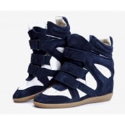 Кроссовки Bekket Wedge Sneakers Navy White фото