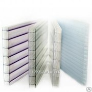Сотовый поликарбонат Novoglass красный 4 мм фото