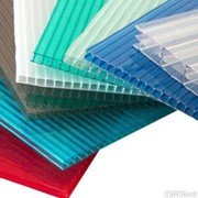 Сотовый поликарбонат “Kinplast“ 4 - 10 мм (цветной) фото