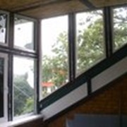 Остекление безрамное фото
