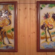 Витражи фьюзинг фото