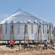 Солос зерновой металлический с плоским днищем Scafco фото
