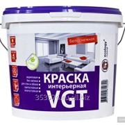 Краска ВГТ акриловая интерьерная ВД-АК-2180 Белоснежная влагостойкая 15 кг фото