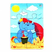 Мини-пазл Бегемотик фото