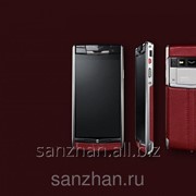 Телефон Vertu Signature Touch Claret Leather 86483 фото