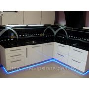 Столешница из композитного камня Plaza stone 8350 Aurora Nocturna фото