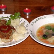 Доставка горячего питания фото