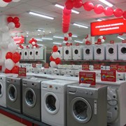 Витрины для бытовой техники фото