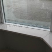 Подоконник из искусственного оникса фото