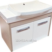 Тумба Comforty Киото-75 П сосна лоредо с умывальником 002 фото