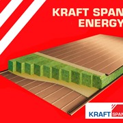 Сэндвич-панель энергосберегающая Kraft SPAN ENERGY. Стеновая фото
