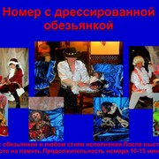 Обезьянка на день рождения фото