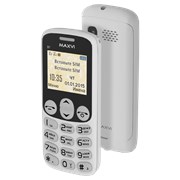 СОТ.ТЕЛ. MAXVI B1 WHITE 2SIM фото