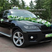Черная БМВ Х6 на свадьбу фото