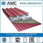 Кровельная сэндвич-панель 250мм АМК-СПКР-ППС фото