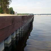 Берегоукрепление шпунтом фото