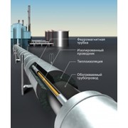 Электрообогрев трубопроводов фото