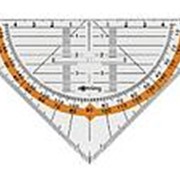 Угольник-транспортир Rotring CENTRO для геометрических работ фото
