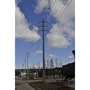 Строительство линий электропередач фото
