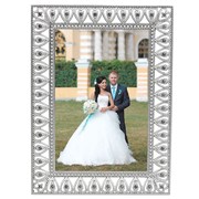 Фоторамка Hofmann 13*18 металл 1020 Silver Plated фото