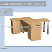 Стол письменный с местом для посетителей СП-7 фото