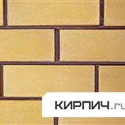 Силикатный облицовочный кирпич полнотелый полуторный желтый гладкий КЗСК фото