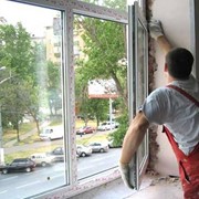 Установка пластиковых окон фото