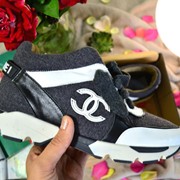 Женские кроссовки “Chan“ из нат. кожи и трикотажа. ВЕ-1-0918 фото