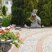 Парковая скульптура Дама фото