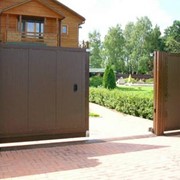 Сдвижные ворота Компания АльянсВоротаПрофи фото