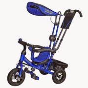 Велосипед 3-х колесный Mini Trike надувные (синий) 10“-8“ дюймов фото