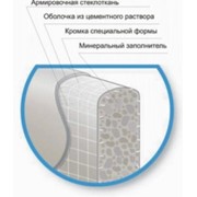 Цементная плита АКВАПАНЕЛЬ фото