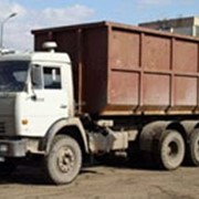 Вывоз мусора бункерами 20—26 куб.м. фото