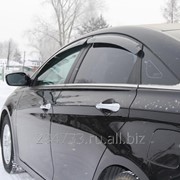 Дефлектор окон черный по 3 компл в упаковке Kyoung Dong, кросс_номер H0800JN200 фото