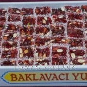 Рахат-лукум абрикосовая косточка на гранате фото