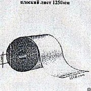 Профнастил плоский лист 1250мм, ПВДФ(PVDF) с 1-й стороны, 1250x0.6мм фото