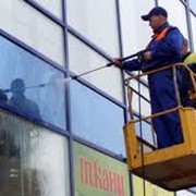 Мойка фасадов фото