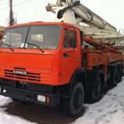 Аренда автобетононасоса КАМАЗ АБН 75/21 - 21 м фото