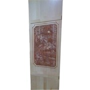 Дверь в сауну ДР-9Л,на петлях, коробка из хвои фото