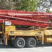 Услуги бетононасоса 21м фото