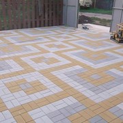 Мощение тротуарной плиткой дачного участка цена фото