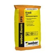 Клеевая смесь для монтажа пенополистирола Weber.therm.EPS (25 кг) фото
