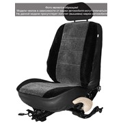 Чехлы Hyundai Accent 06 (тагаз) серый флок БРК, черн. аригон БРК, черн. жаккард БРК, черн. флок БРК фото