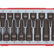 Набор ударных торцевых головок для шестигранных шлицов Teng Tools TT9015HX фото