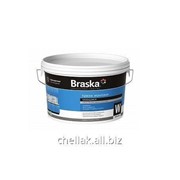 Краска акриловая Braska класса Premium моющаяся супербелая 3кг фото